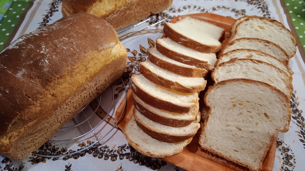 Como fazer pão de forma de fermentação natural (levain) 100%. Fácil!