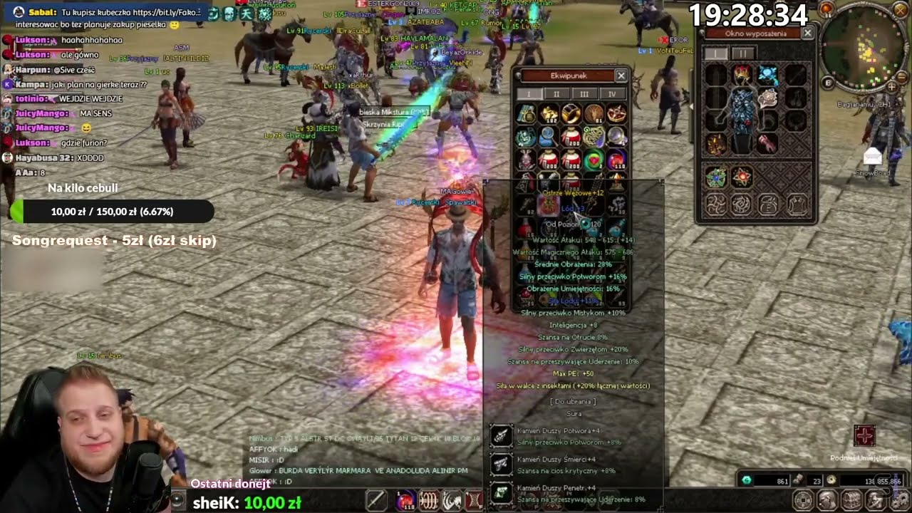 Sabal i mixowanie 6 i 7 bonów oraz palenie Ostrza