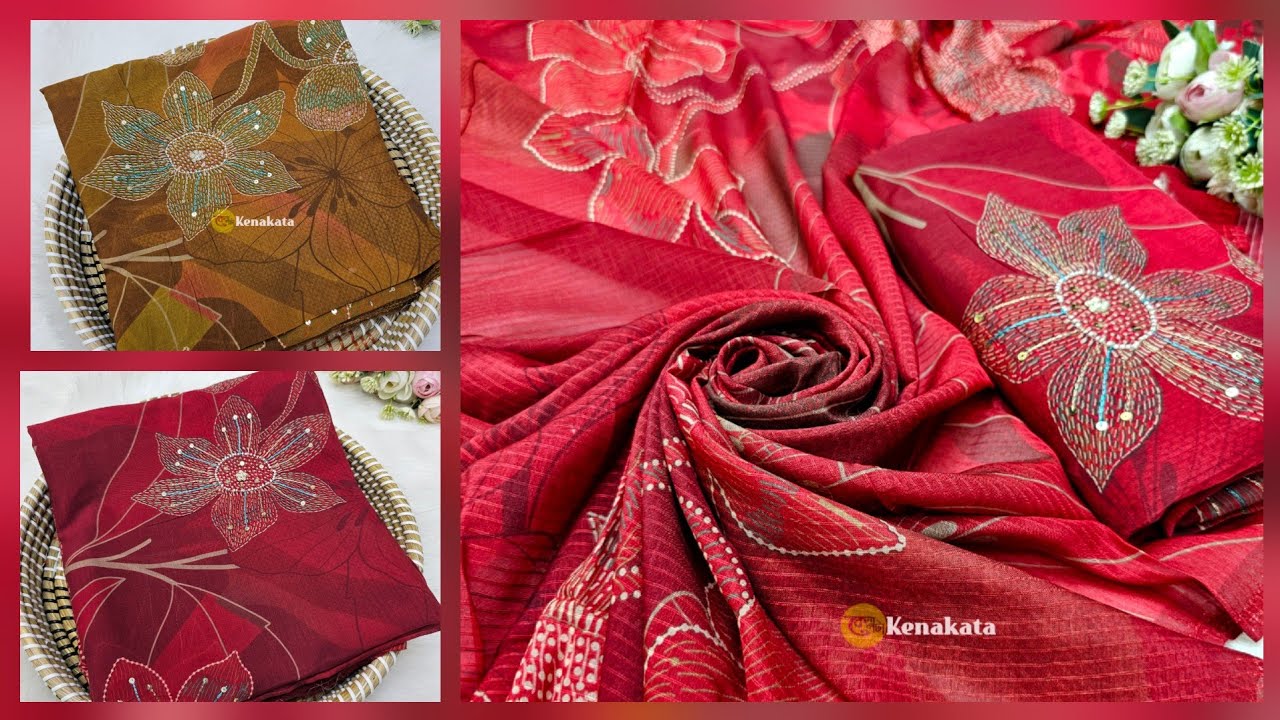 নরম মসলিনের আরামে পার্টি লুকে এলিজেন্সের ছোঁয়া | Party Dress | New Eid Collection 2026 | Kenakata 