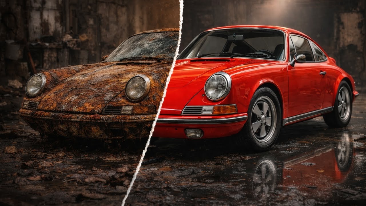 ASMR Car Restoration! Full Restoration 1972 Porsche 911 Build