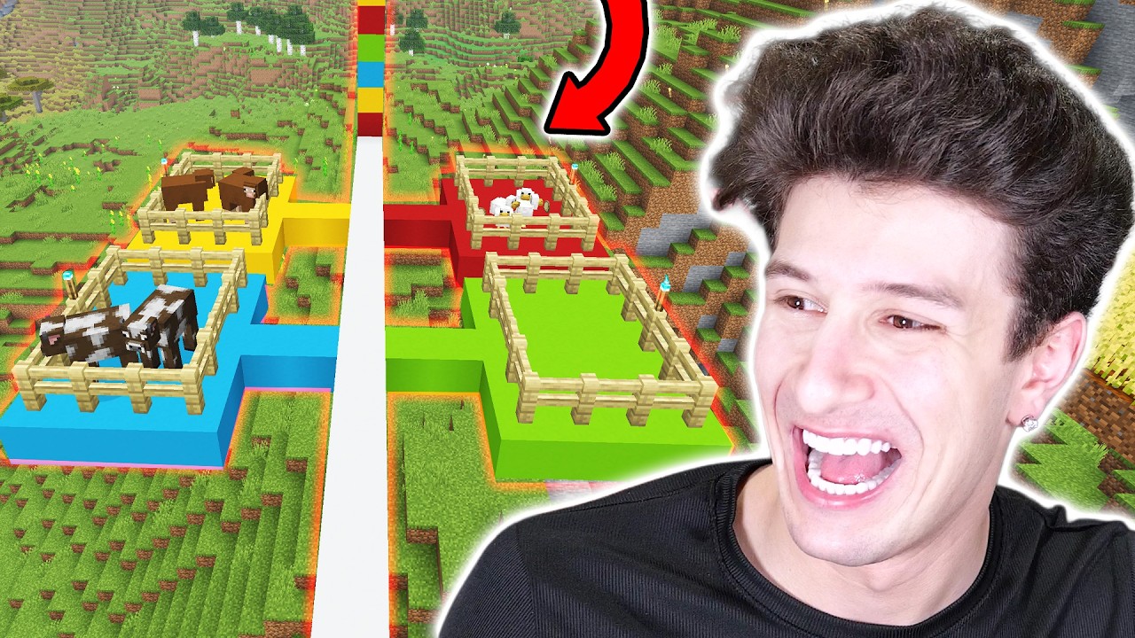 MİNECRAFT : YOK EDİLEMEZ HAYVAN ÇİFTLİĞİ YAPTIM