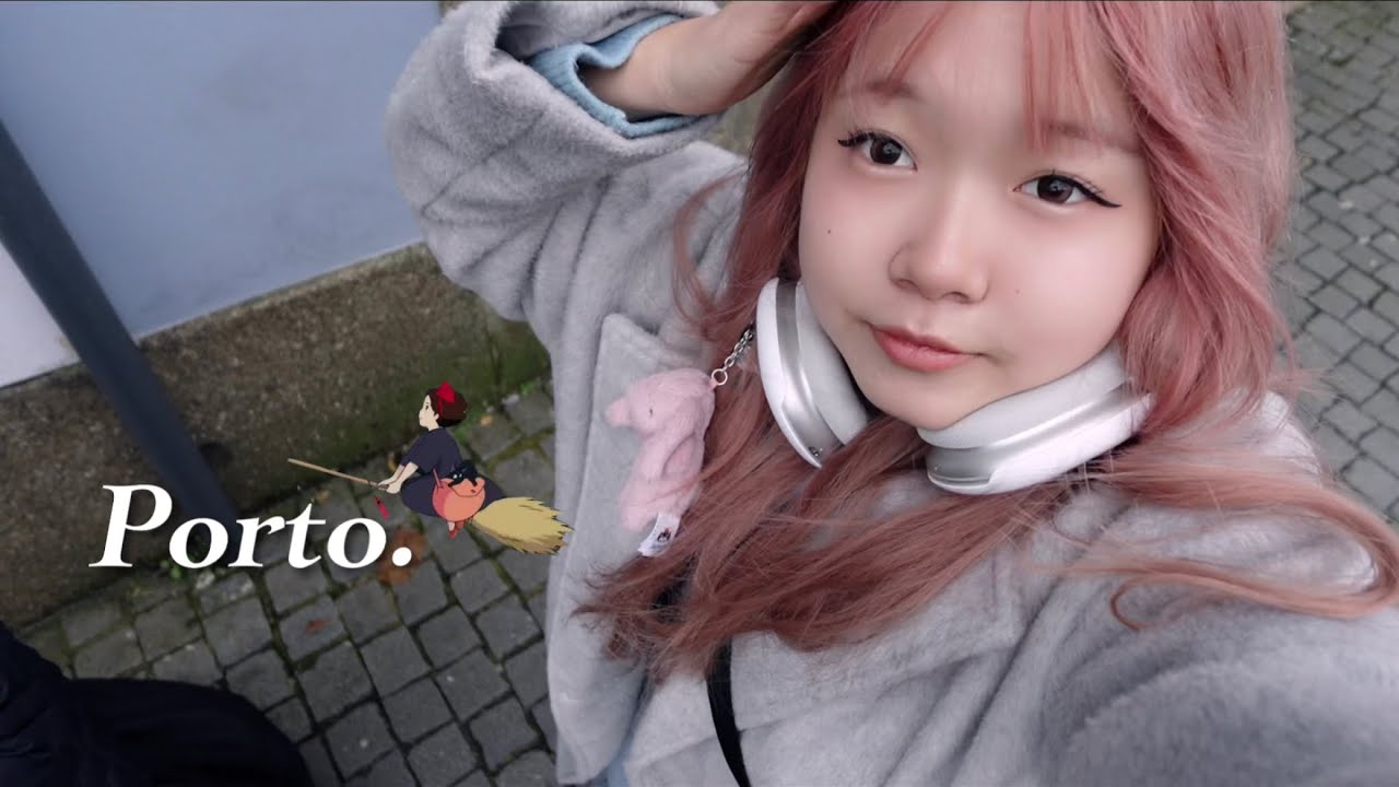 VLOG: went to the prettiest city PORTO in portugal! (city from kiki's delivery service 🐈‍⬛ 🧹♡)
