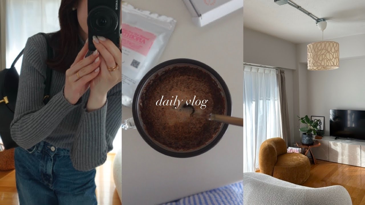 vlog | 社会人の日常📦️引っ越しと新しいインテリア・購入品（IKEA・ニトリ）・GARDENHOUSEのシュトレン