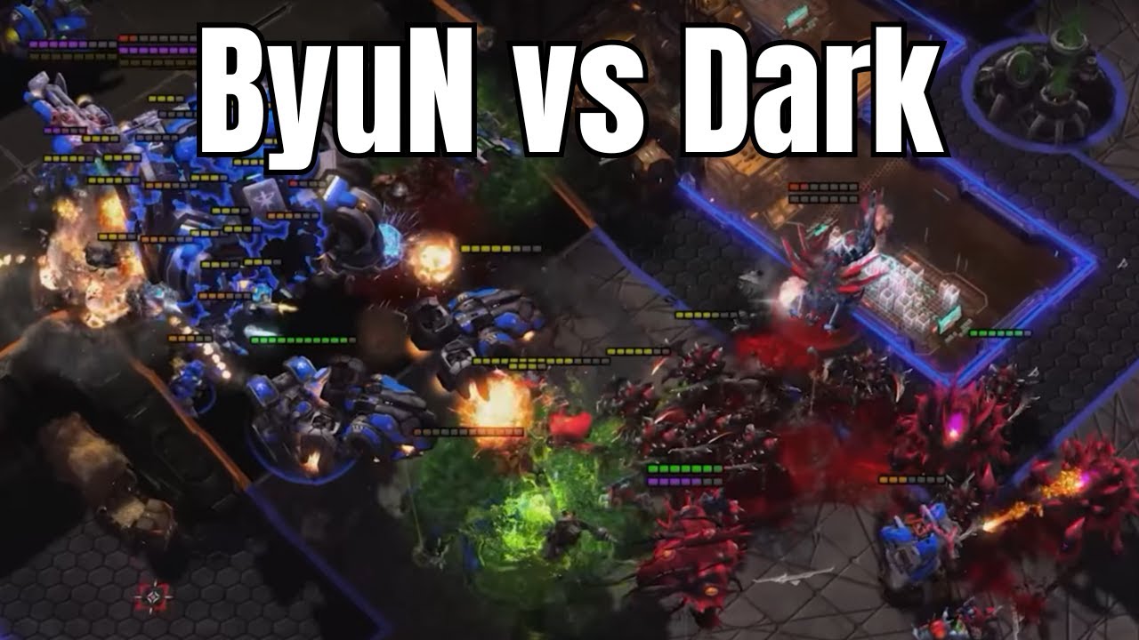 StarCraft 2 best-of-3: ByuN vs Dark - REAPER MADNESS