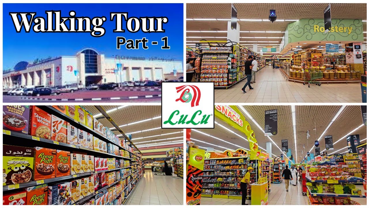 LULU Hypermarket Dubai | 4K Walking Tour Inside Popular Dubai Supermarket 2025 | Part 1