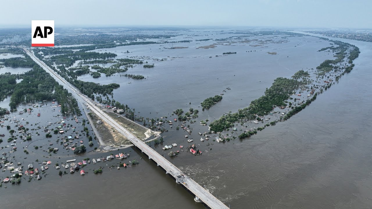 Ukraine’s dam collapse is both a fast-moving disaster and a slow-moving ecological catastrophe