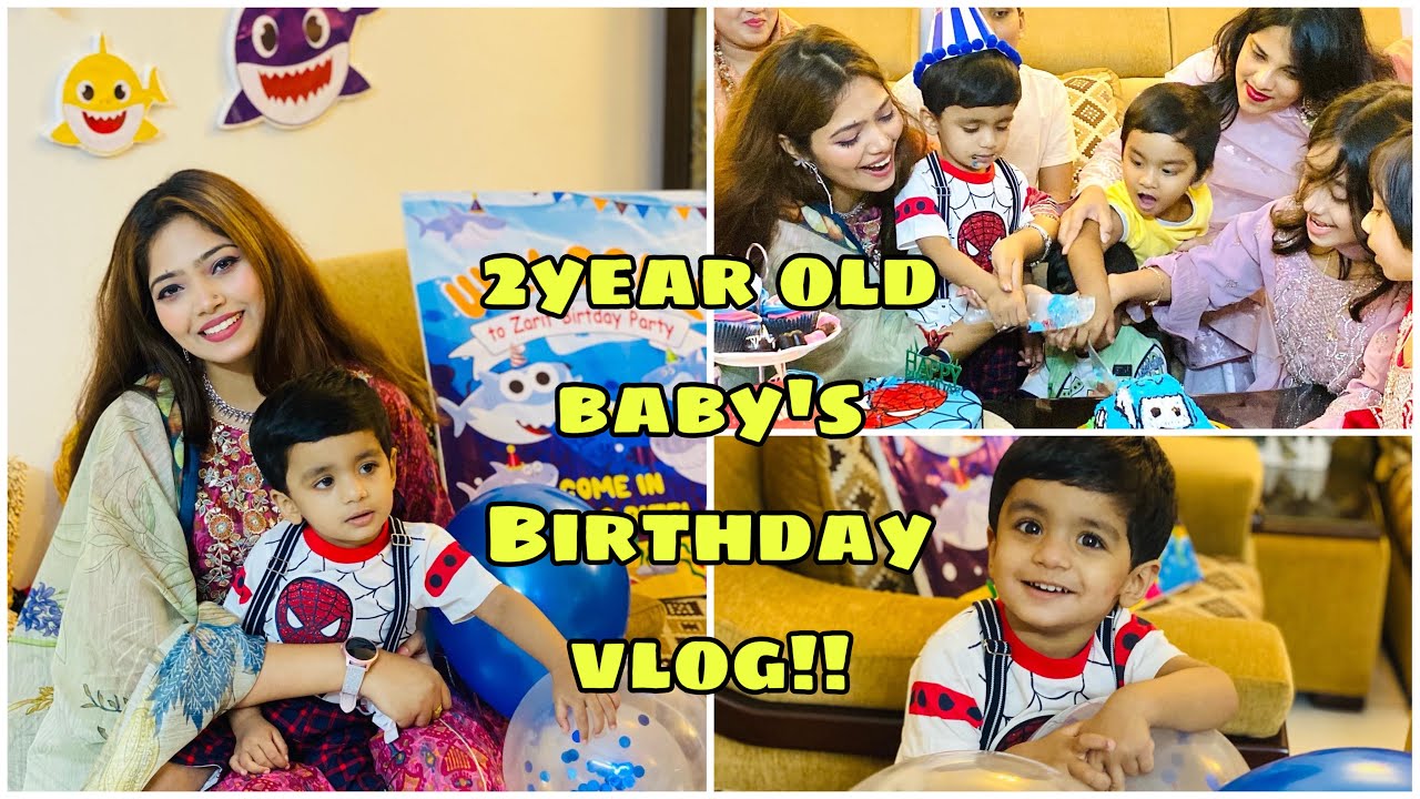 Birthday Cake এর উপর হামলা! 😱 | ২বছরের বেবির জন্মদিনে কি কি করলাম আমরা?!