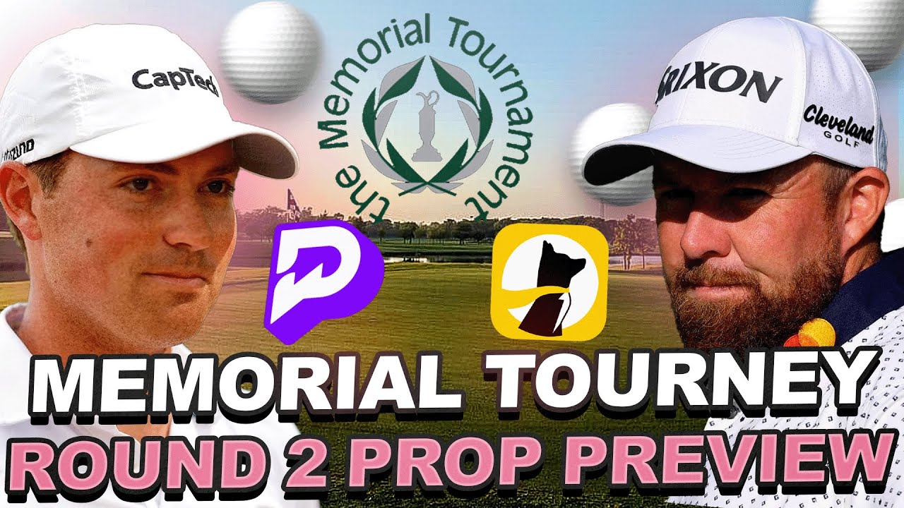 2025 Memorial Tournament Round 2 Prop Preview : Weather, Stat Averages, Prize Picks + Underdog Props
