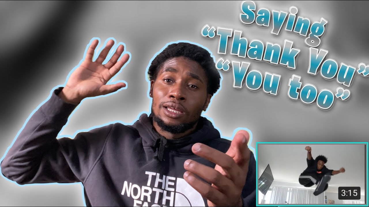 Lenarr Young- When you accidentally say "you too" after you say "thank you" REACTION!! 