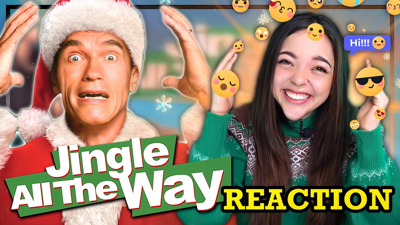 Первый раз смотрю *JINGLE ALL THE WAY* (1996)🎄Праздничный хаос начинается! ЧАСТЬ 1