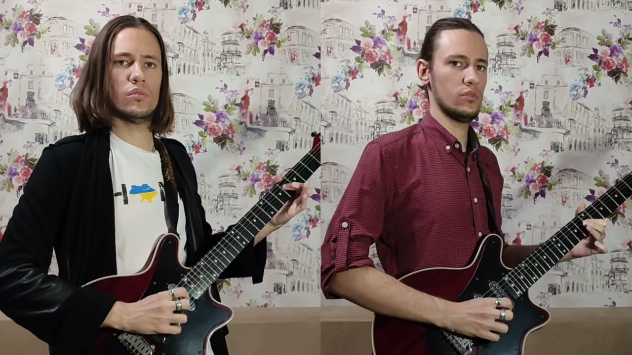 Молитва за Україну 🇺🇦 (Nikita Isakov & Olya Gudaeva Red Special Guitar cover)