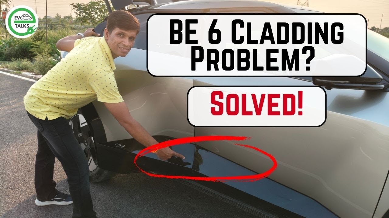 BE 6 Cladding Issue? Here's the Solution! #be6 #electricvehicletalks