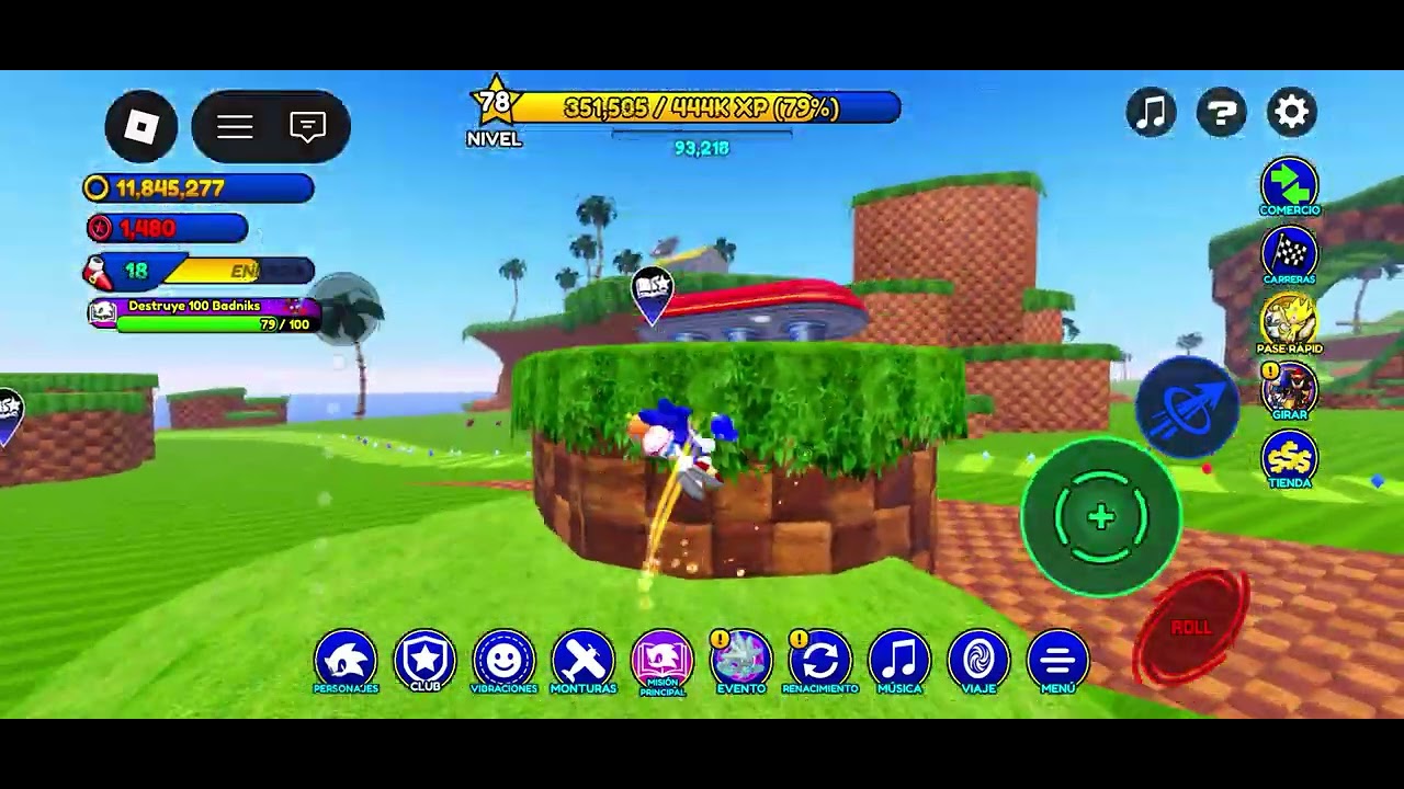 Fue la primera vez que juego a Sonic speed simulator