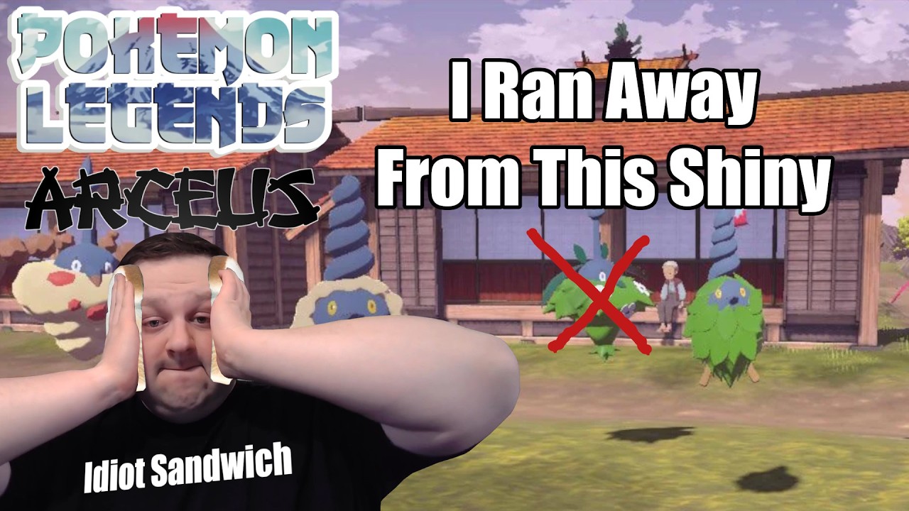 Idiot Who Ran from a Shiny Seeks Redemption! -- Pokemon Legends Arceus LIVE