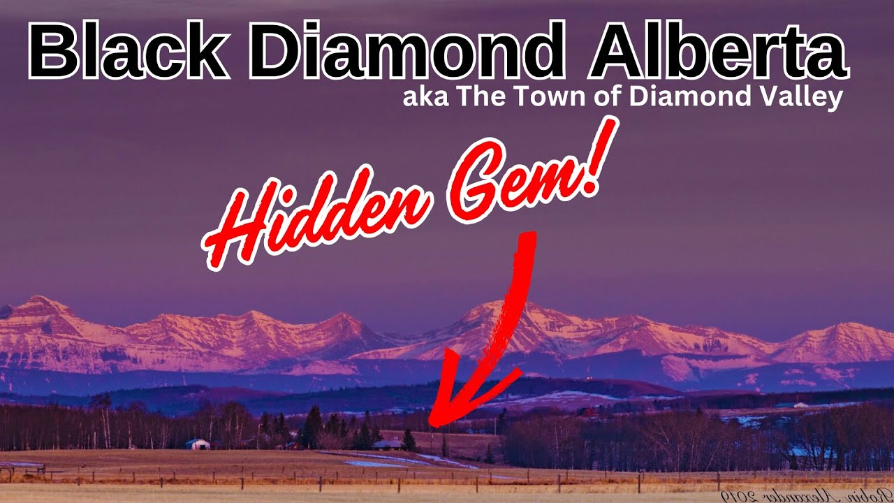 Black Diamond Alberta | Автомобильный тур по Алмазной долине | Переезд в Альберту | Настоящая скр...