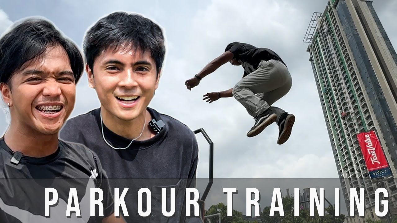 Coaching Miguel Tanfelix INSANE Parkour Skills!