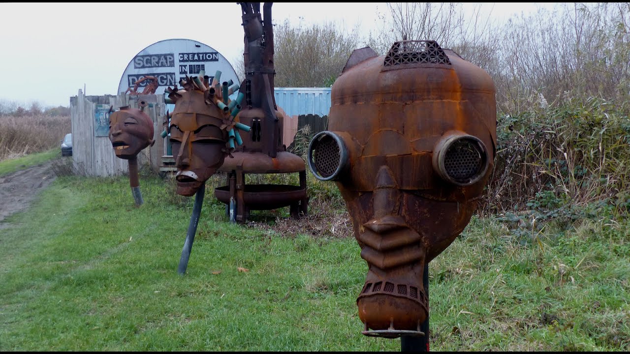 Kunst & Cultuurroute Hoogvliet (32) Op bezoek bij Nils van Went die meedeed met de eerste Kunstroute