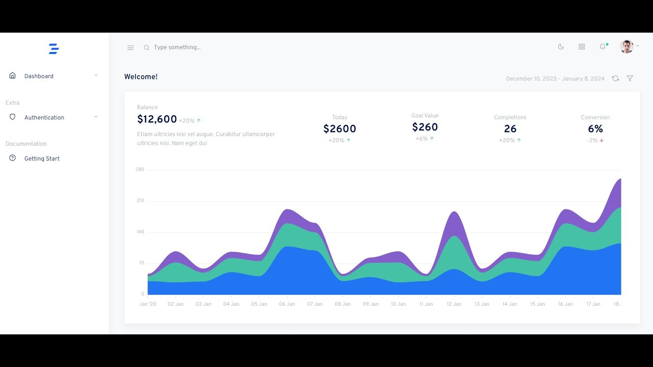 Ajooni Free Bootstrap Admin Dashboard Template