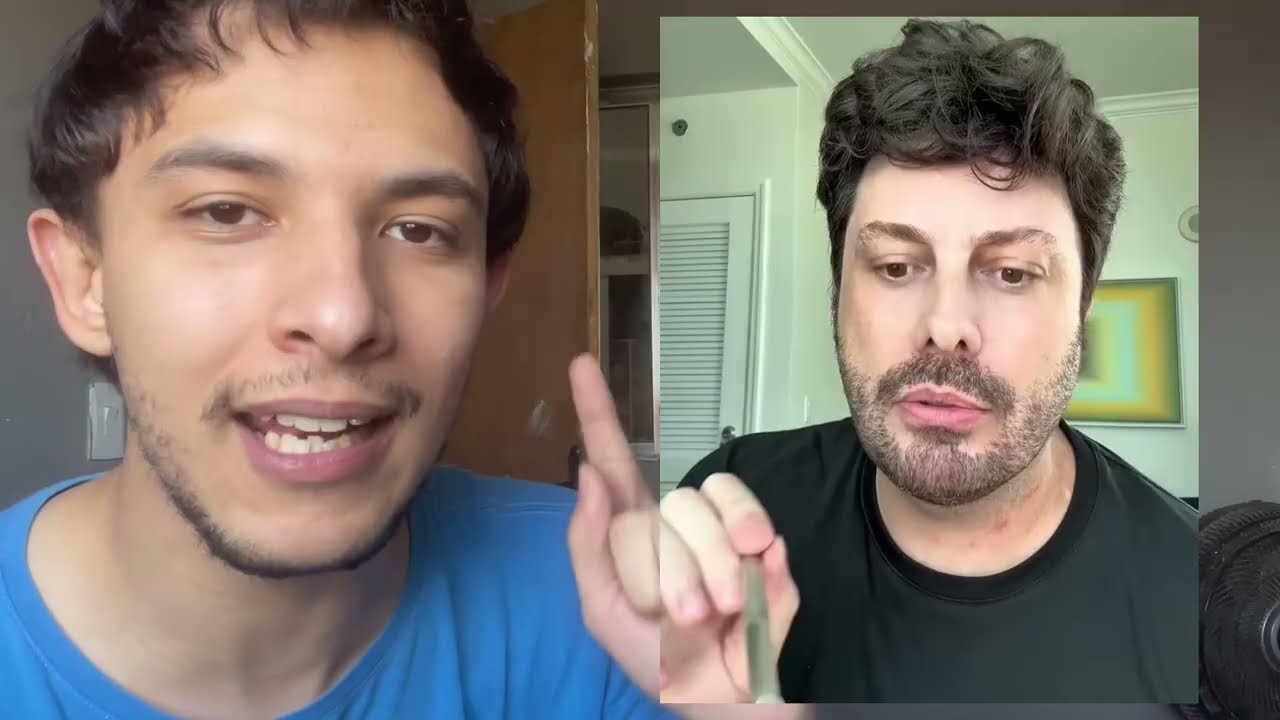 DANILO GENTILI FAZENDO MIMIMI - Abner Henrique - React