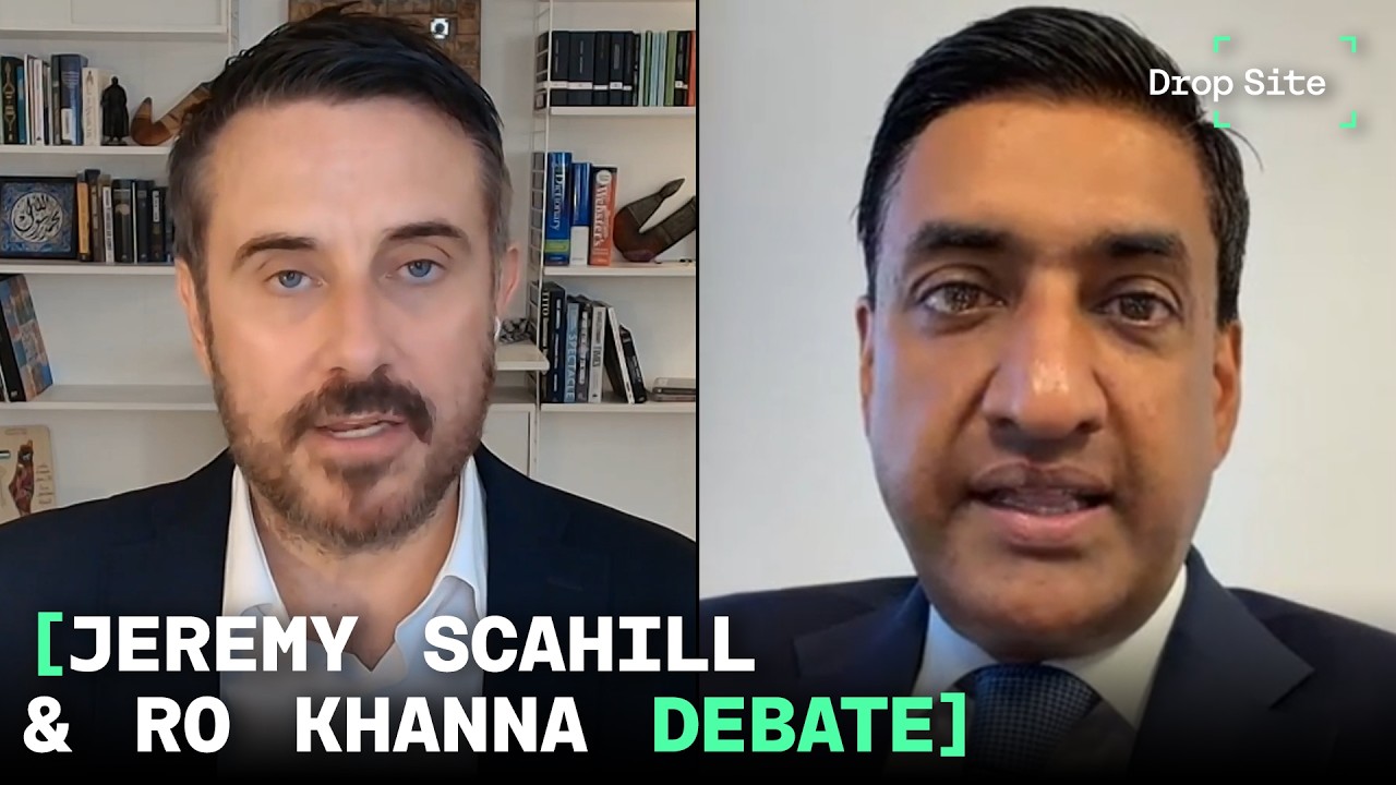 Jeremy Scahill and Ro Khanna CLASH Over Palestinian Armed Resistance and Iron Dome