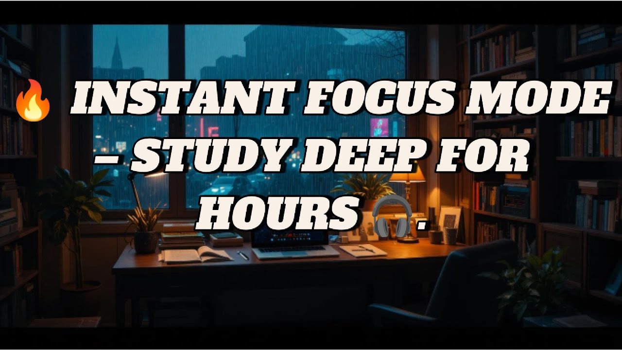 Lofi Focus Music for Deep Study