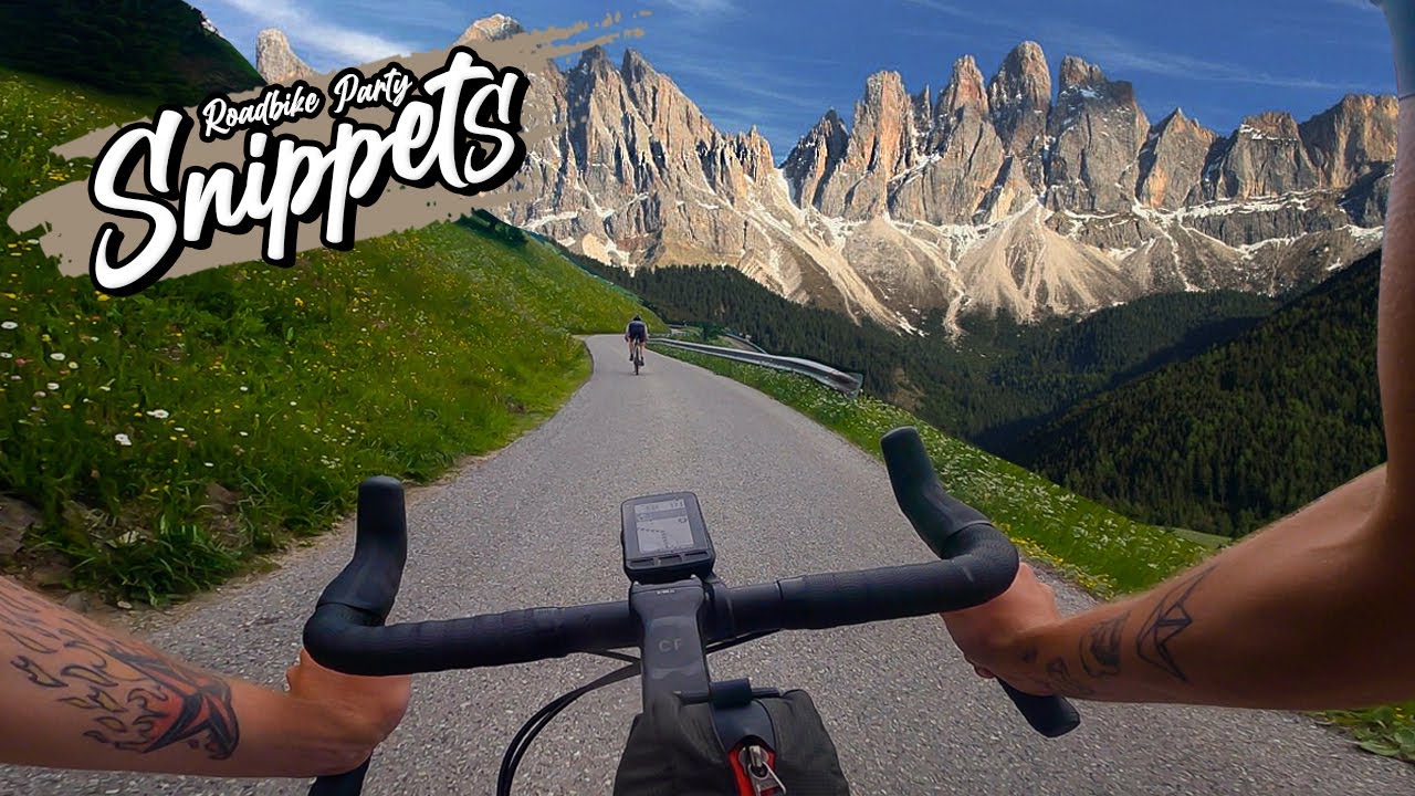 DOLOMITEN GRAVEL ABFHARTEN IM REGEN | ROADBIKE PARTY | SNIPPETS #3