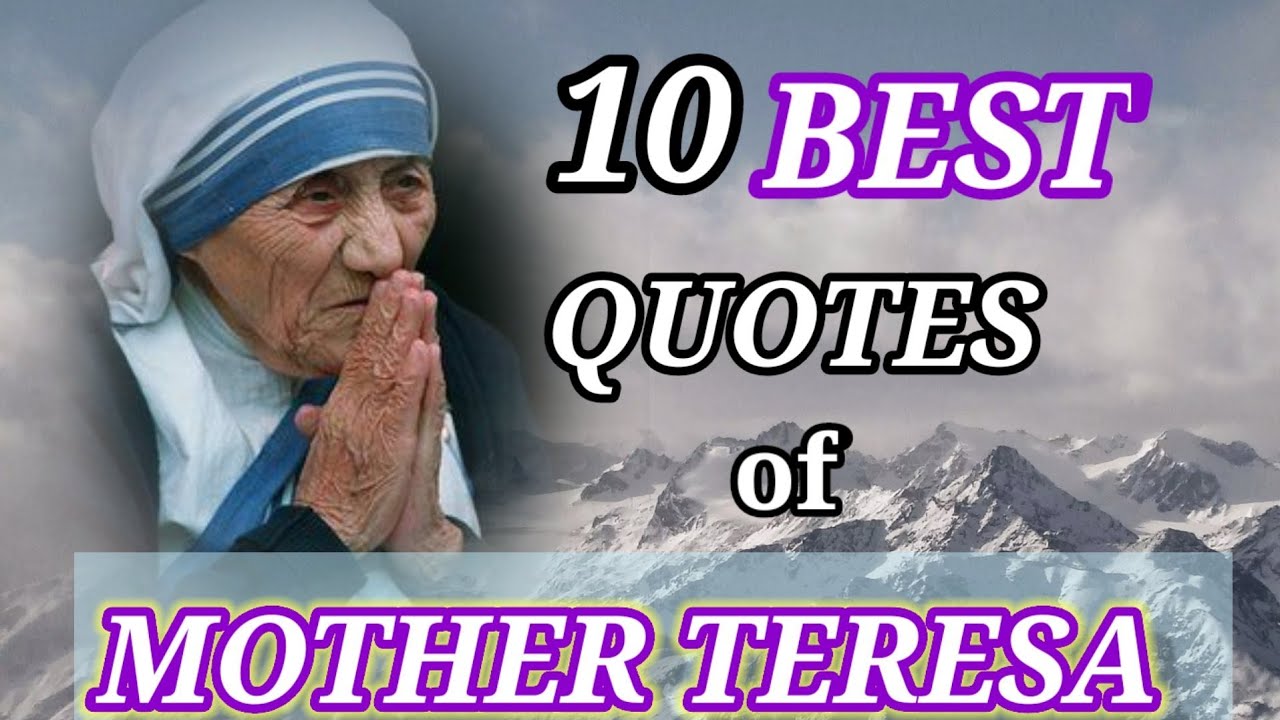 МОЩНЫЕ ЦИТАТЫ МАТЕРИ ТЕРЕЗЫ | МОТИВАЦИОННЫЕ, ВДОХНОВЛЯЮЩИЕ ЦИТАТЫ #motherteresa