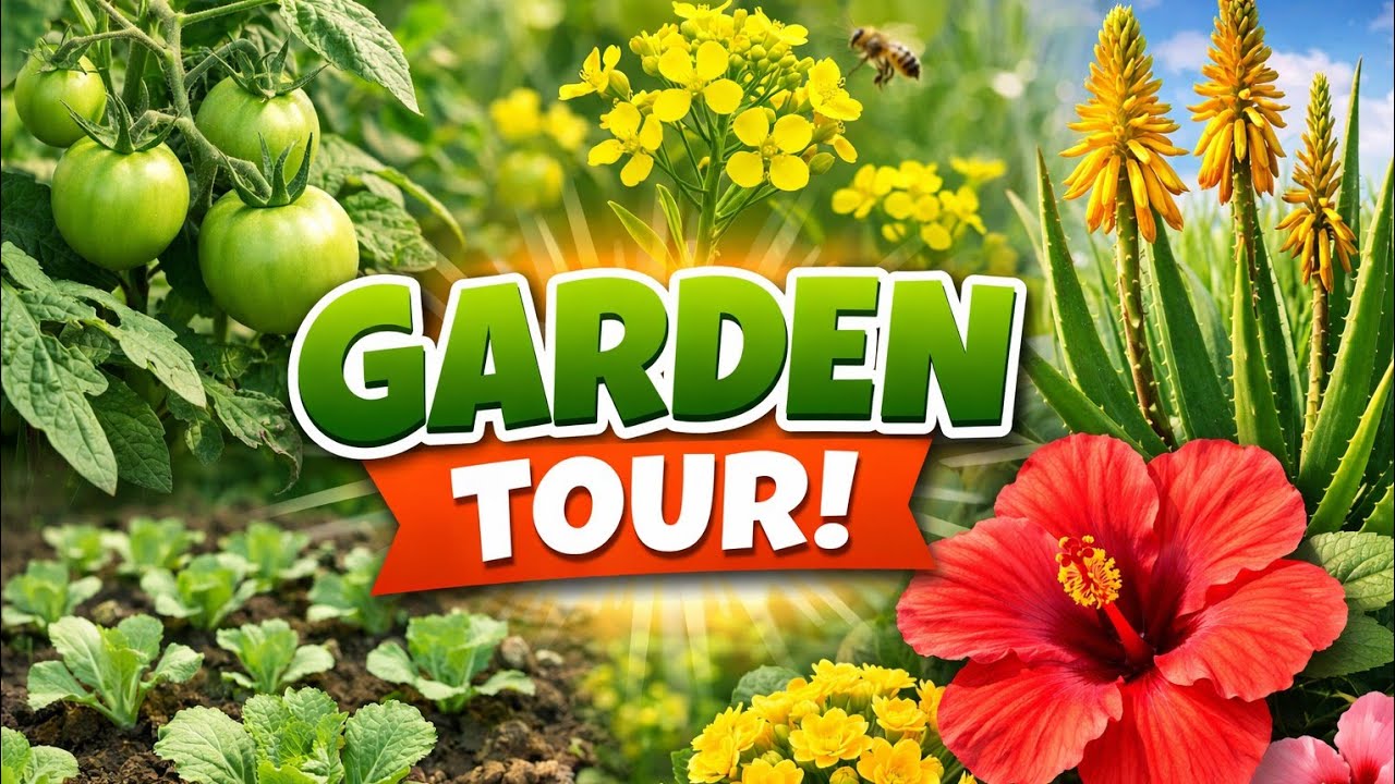 My Beautiful Garden Tour 2026 🌸 | Full Garden Walkthrough | Must Watch! 😍 #gardentour