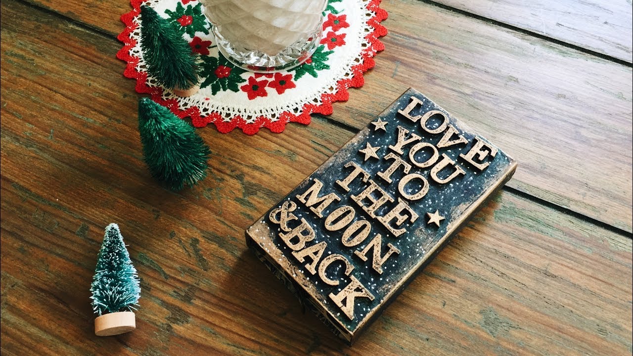 Last Minute DIY Christmas Gifts | DAY 2/12 | Altered Match Box