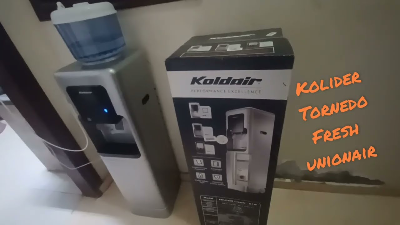 ريفيو تجربتي مع مبرد مياه كولدير kolider وأيي في التلاجه بتاعته