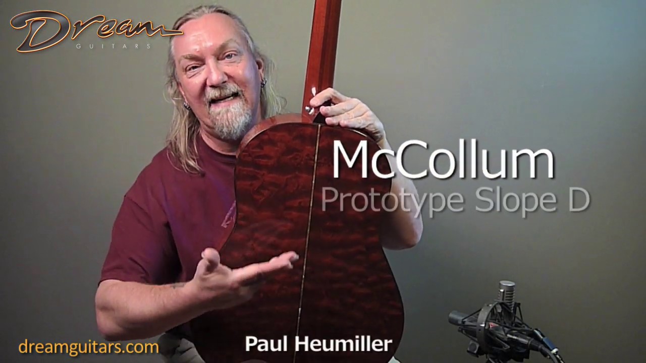 2002 McCollum Slope D Prototype The Tree Mahogany & Adirondack Spruce