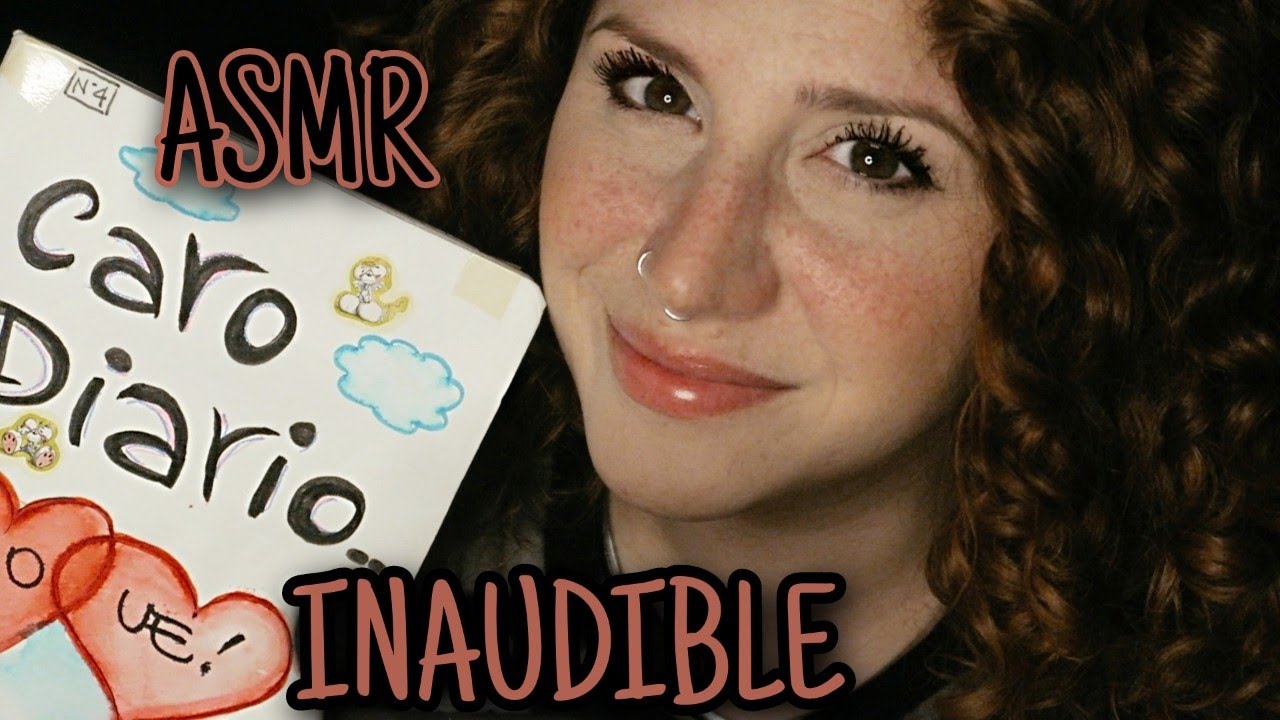 ASMR ita• Leggo in INAUDIBLE il mio DIARIO SEGRETO 📒💕 + OCEANSAPART ✨️