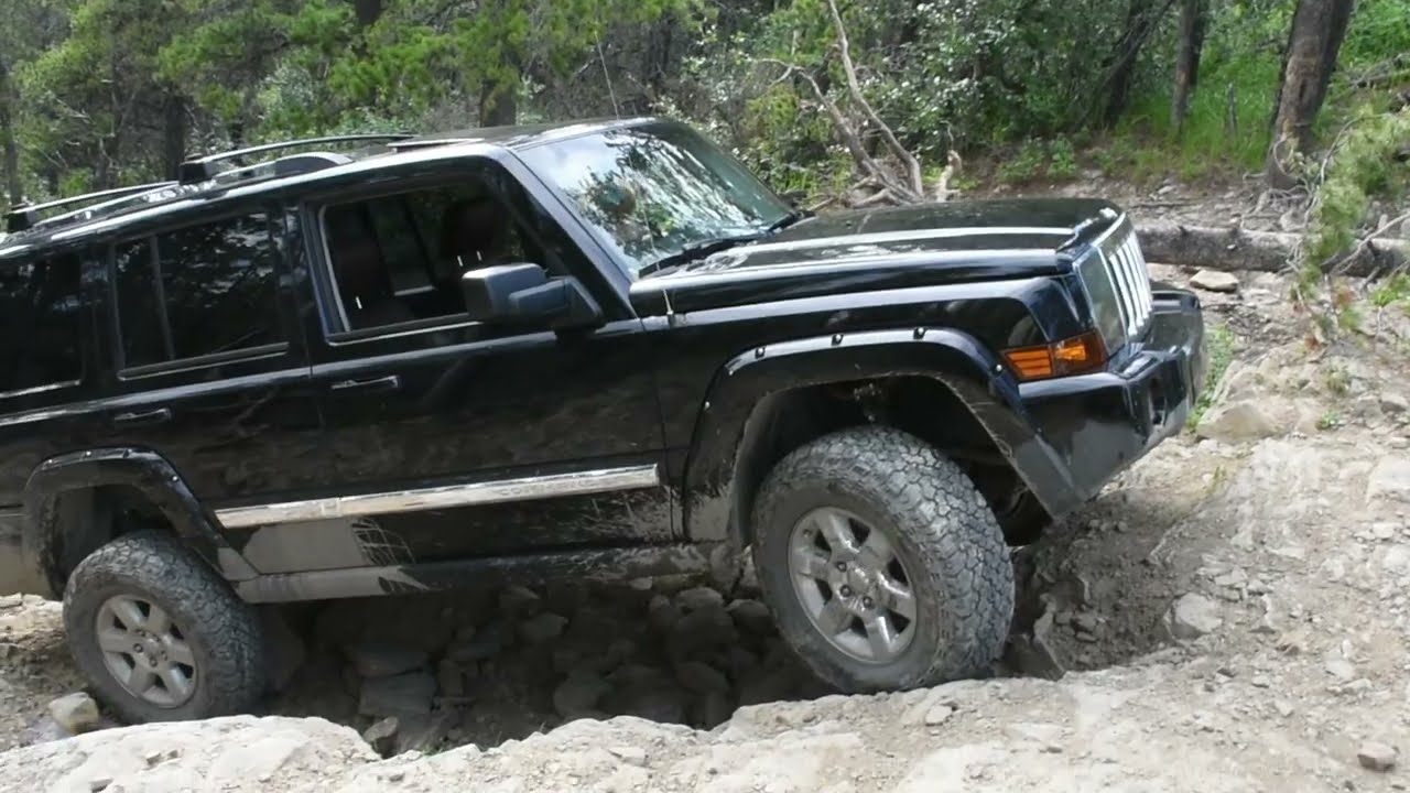 2008 Jeep Commander Offroad at Mclean Creek Top of the World Trail 