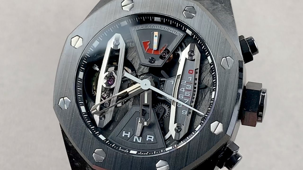 Audemars Piguet Royal Oak Concept Carbon Tourbillon Chronograph 26265FO Audemars Piguet Watch Review