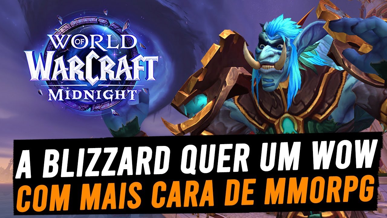 A Blizzard quer um WoW retail com mais cara de MMORPG