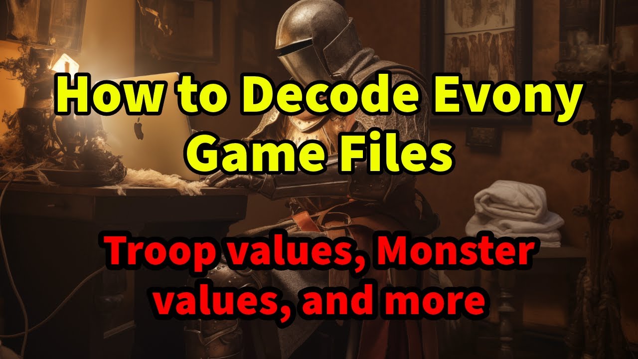 How to Decode Evony game files