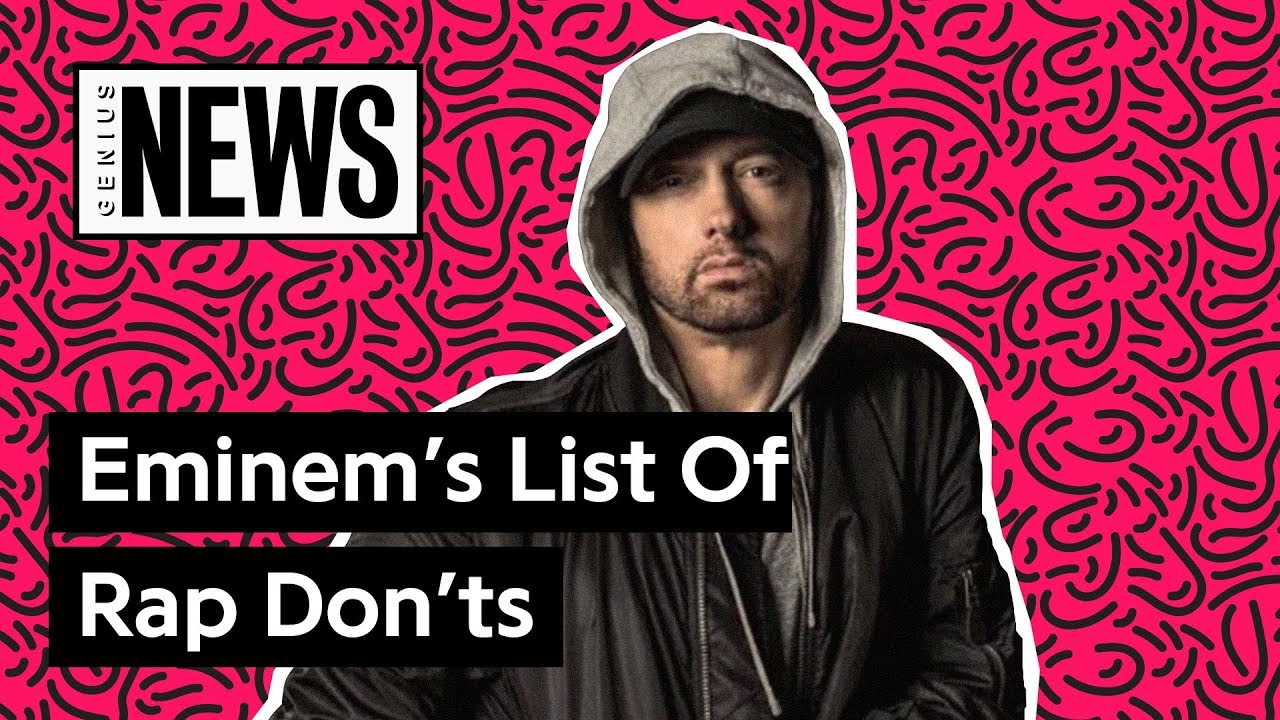 Eminem's List Of Played Out Rhymes | Genius News