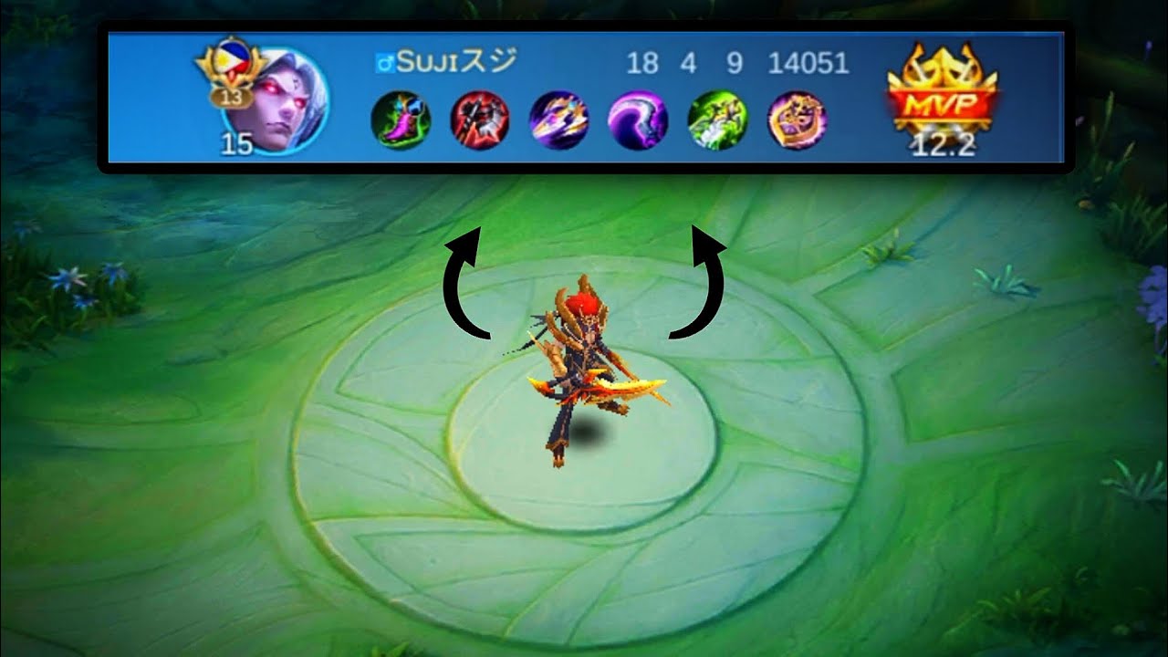 MARTIS FAST ROTATION+BROKEN BUILD = 18 KILLS | MLBB