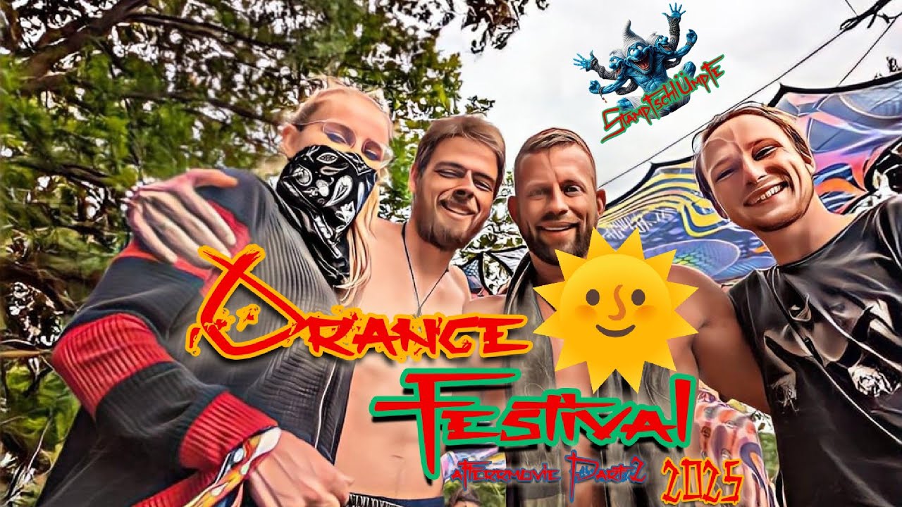 🕉️ Orange Sun Festival 🕉️#2025 #stampfschlümpfe aftermovie part 2 #goaninja @Z-Cat #festival #goa