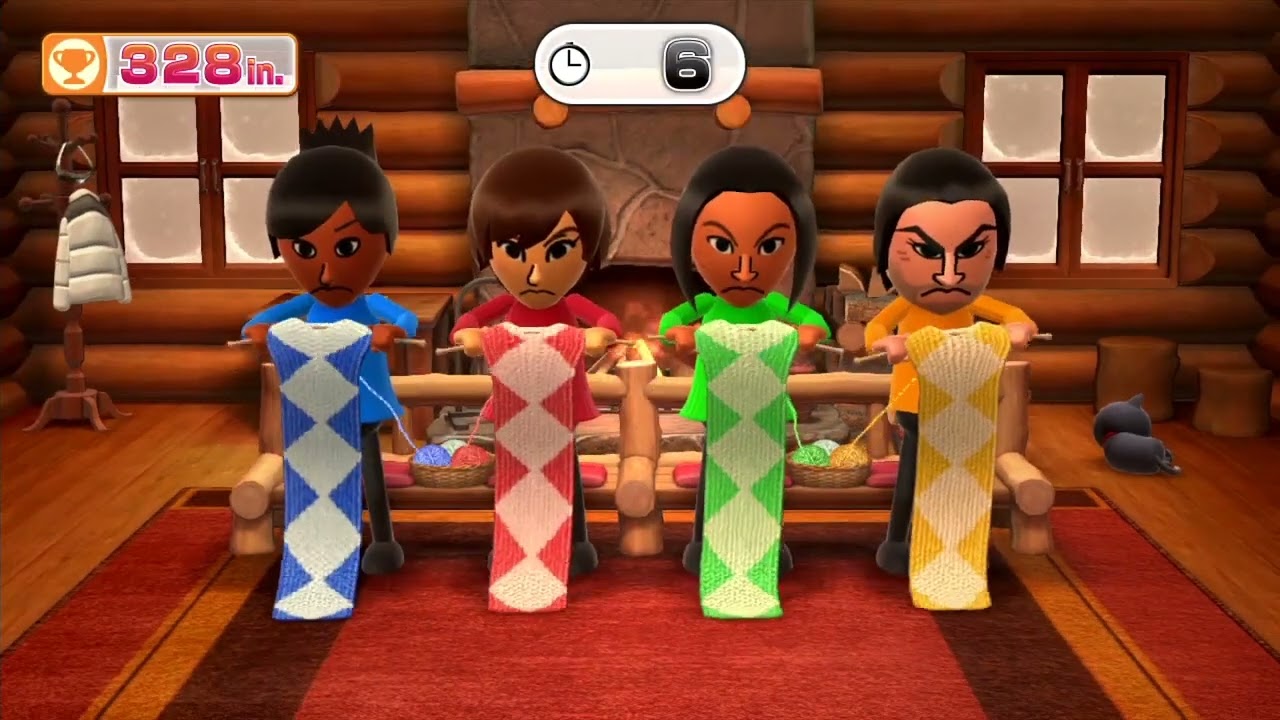 Wii Party U Minigames - Kyoko Sakura Vs Master CPU P3