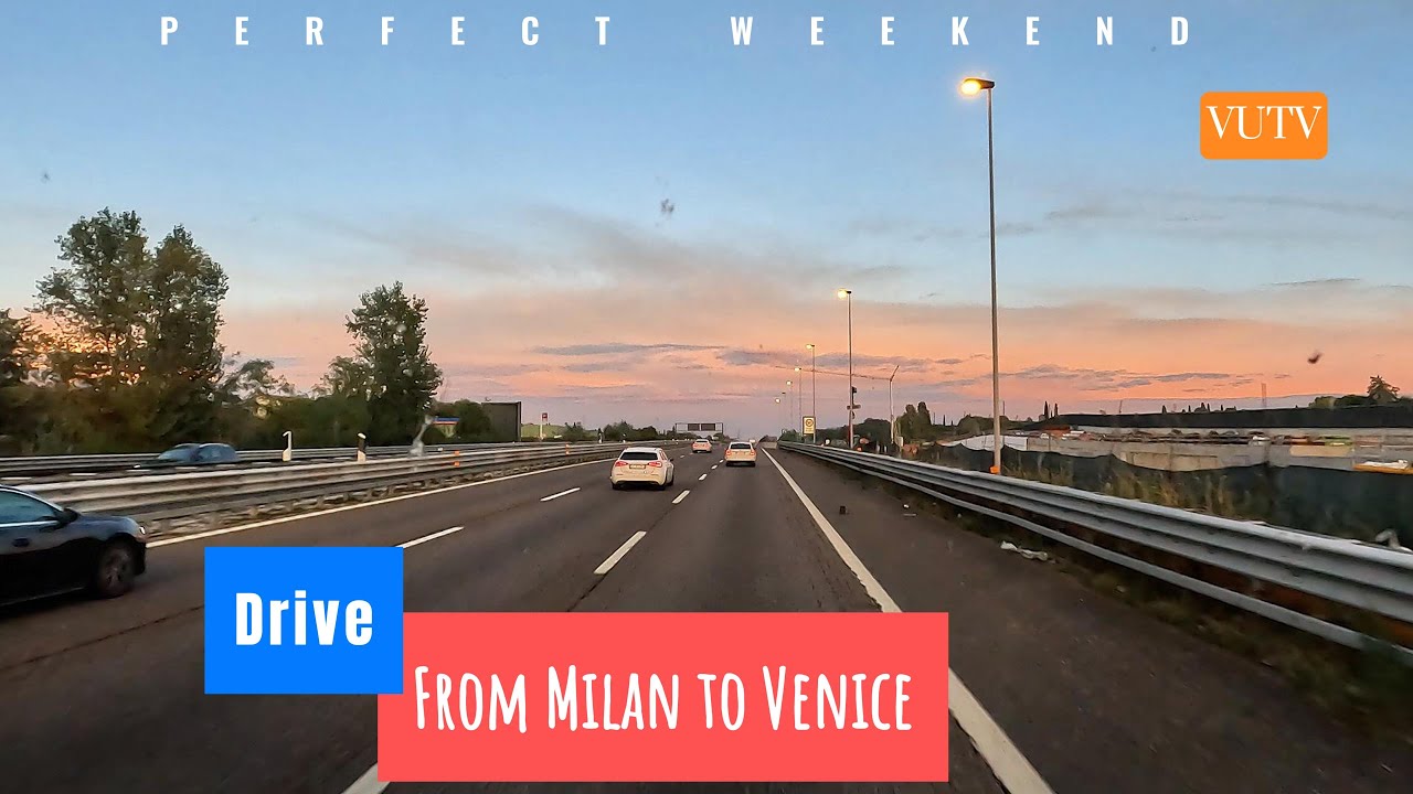 Drive from Milan to Venice #vutv #tourism