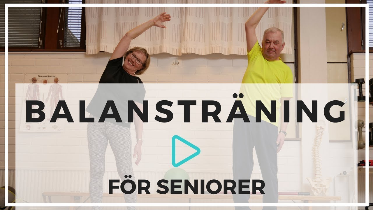 Balansträning för seniorer - Träning på Recept®