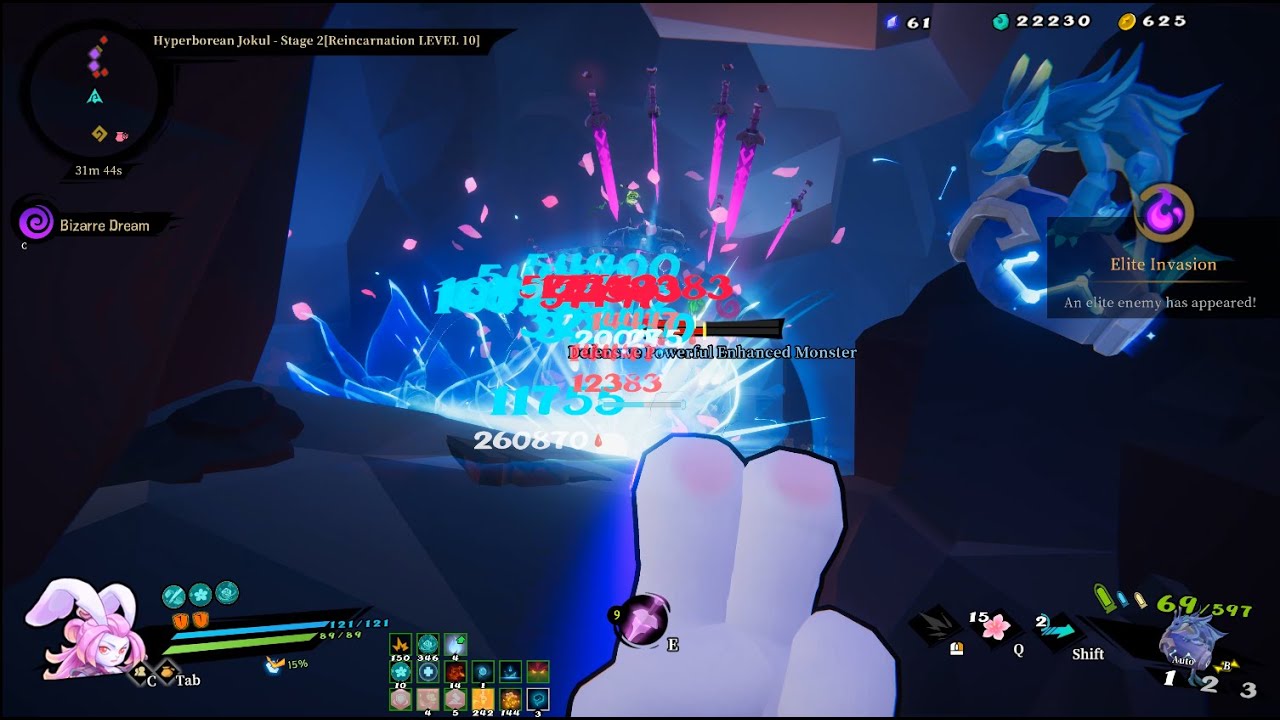 Gunfire Reborn Season 6 - Tao - R10 Solo - Ice Blade / Blade of Bloom Clear