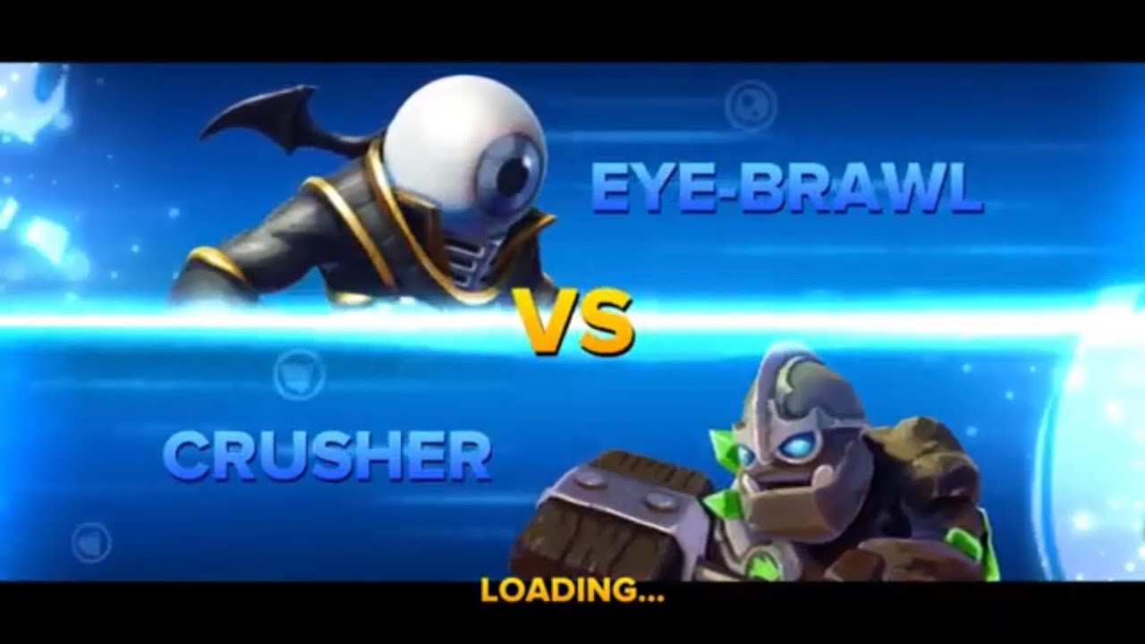 Skylanders SWAP Force Battle Arena: Eye-Brawl VS Crusher Ep4
