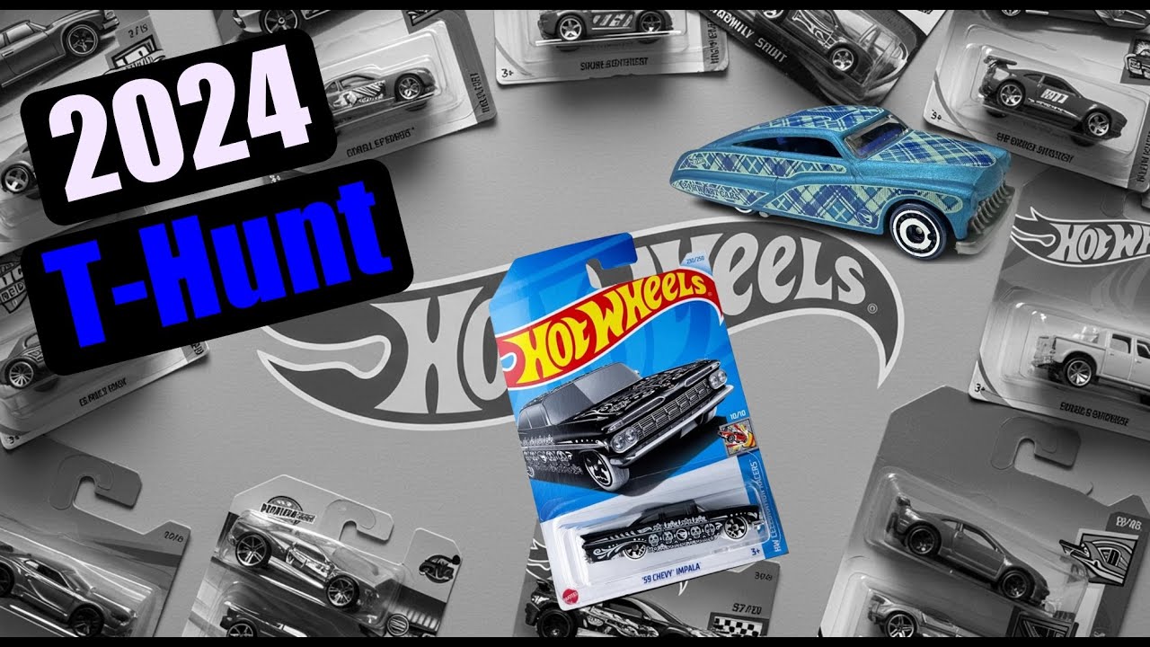 Todos os T-Hunt da Hot Wheels lançados em 2024