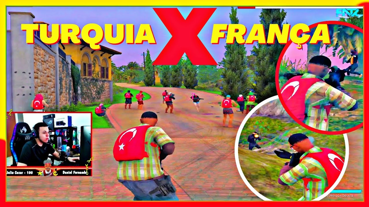 TREINO CONTRA A FRAN&Ccedil;A NA ILHA PRO CAMPEONATO DO BOLTZ NO CDA - BKINHO RP CLIP'S