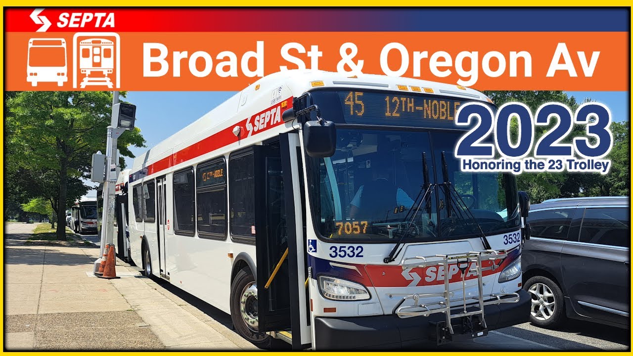 New SEPTA Buses and More at Oregon Station - SEPTA 2023