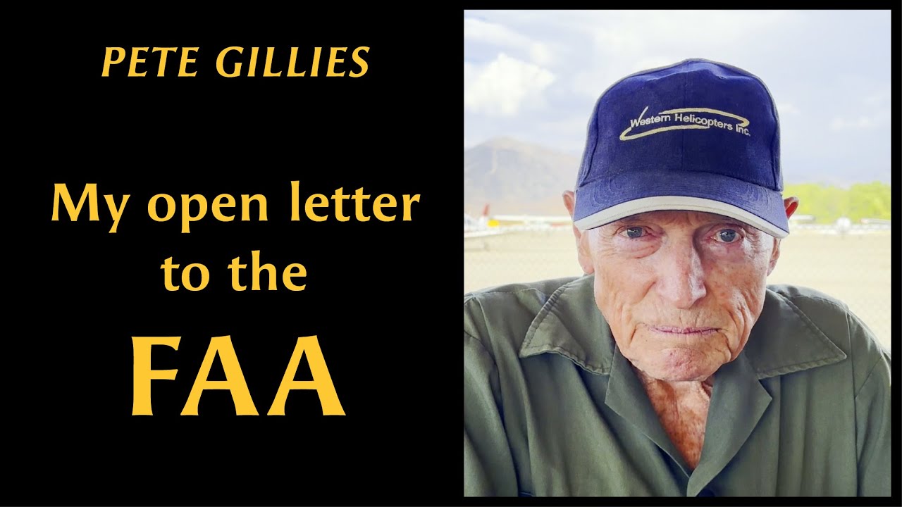 My open letter to the FAA