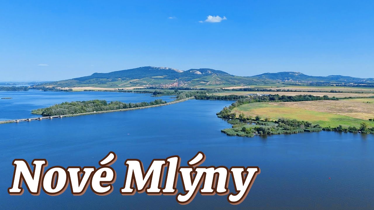 Nové Mlýny, kemp Merkur a Pálava [Drone]