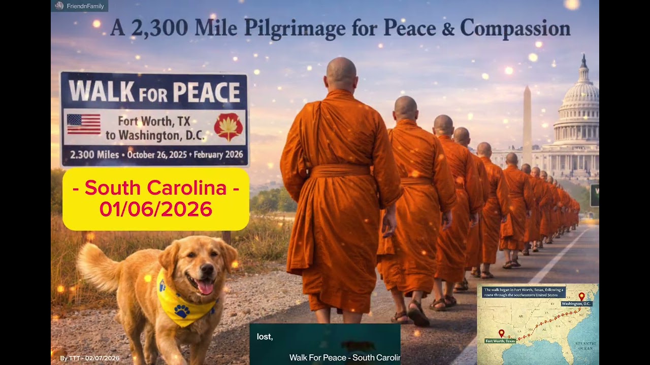 Walk For Peace - South Carolina 